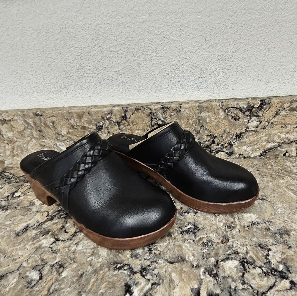 Black clogs